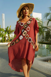 Handmade Short Sleeve Cover Up | Dress In Beauty